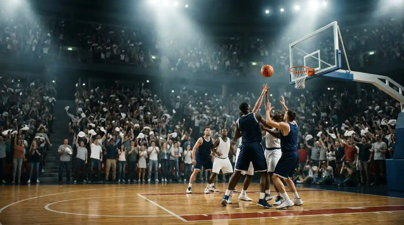 Tabellone playoff NBA con intensità di gioco in evidenza